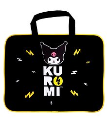 Папка-сумка «Kuromi» А4, полиэстер, чёрная, Centrum