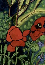 Открытка Маки (Наивно?Очень)