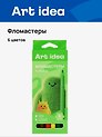 Фломастеры 06цв "Fluffy Kids", к/к, подвес, Art idea