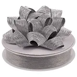 Набор для упаковки «Фактурный металлик», бант, лента