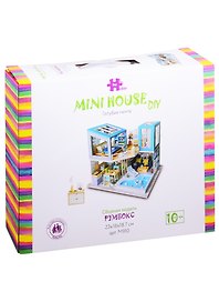 Сборная модель Румбокс «Голубая мечта», 23х18х18.7 см, Mini House DIY