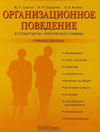 Организационное поведение в структурно-логических схемах: Учебное пособие