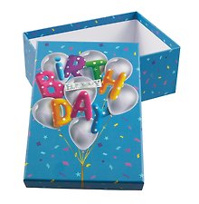 Коробка подарочная "Birthday" 23*16*9,5см, картон