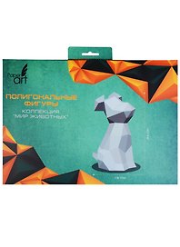 Набор для творчества Paper Art. Фигура полигональная «Собака»
