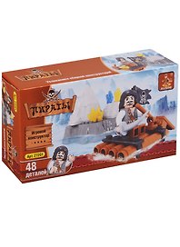 Конструктор серии Пираты (48 дет.) (27301) (3+) (коробка) (Ausini)
