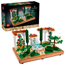 LEGO Icons: Сад с фонтаном, 1302 детали (10359)