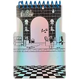 Блокнот А6 32л "LOL" фигурный, спираль, гологр.обложка, многораз.наклейки, инд.уп.