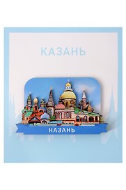 Сувенирный магнит «Храм всех религий» (Казань) (дерево) (КзнХвр1)