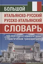 Большой итальянско-русский русско-итальянский словарь. 380 000 слов и словосочетаний с практической транскрипцией