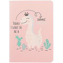 Записная книжка «Dino Princess» А6, 32 листа в клетку, сшивка