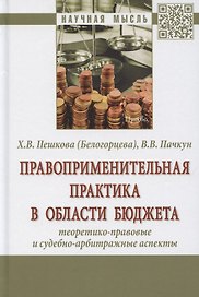 Правоприменительная практика в области бюджета. Теоретико-правовые и судебно-арбитражные аспекты. Монография