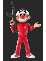 Фигурка коллекционная по мотивам фильма «Майор Гром» Псих (пластик) (13х8) (коробка)