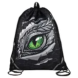 Мешок для сменной обуви "ГЛАЗ ДРАКОНА" 36*48см, полиэстер, сублимац.печать, карман, светоотраж.элементы, инд.уп.
