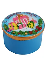 Шкатулка декоративная Подарки (7,5x7,5x5)