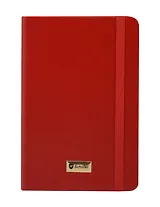 Записная книжка А6- 70л кл. "Universal" красная, инт.переплет, Schiller