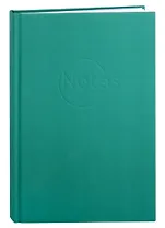 Книга для записей А5 80л кл. "New plans. No 2" 7БЦ, пантонн.печать, ламинация soft touch, блинт.тиснение