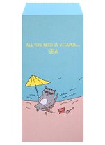Конверт для денег "Кот на море" 5шт/упак