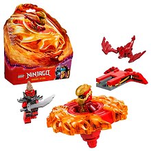 LEGO NINJAGO: Дракон Кая спиннер Кружитцу, 54 детали (71823)