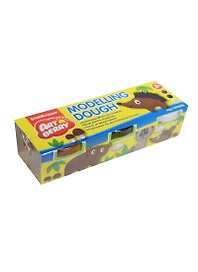 Пластилин на растительной основе Modelling Dough № 3 (32710) (3 банки/35гр.) (3+) (упаковка)