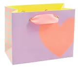 Пакет А6 11*14*6.5 "Сердце" нейтр., бум.мат.ламинат