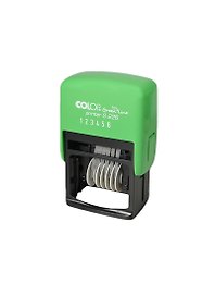 Штамп нумератор «Printer GreenLine», 4мм