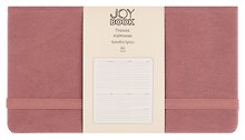Планинг недатированный «Joy Book» малиновый латте, 64 листа, твердый переплет, ляссе, карманный - Joy Book