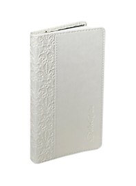 Записная книжка А6 96л "Dolce Vita" кремовая, кож.зам., мягк.переплет, 2 ляссе ,внутр.карман, IN FOLIO