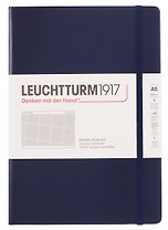 Книга для записей A5 125л кл. "Classic" тв.обл., цвет синий неви, Leuchtturm1917