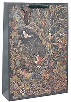 Пакет А3 46*33*10 "В лесу" НГ, бум.мат.ламинат