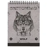 Скетчбук «Модные звери», 80 листов, А4