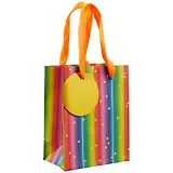 Пакет А6 14*11*6 Радуга нейтр., бум.мат.ламинат