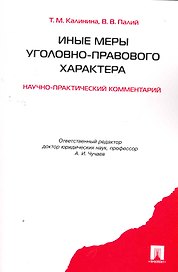 Иные меры уголовно-правового характера: научно-практический комментарий