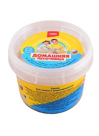 Домашняя песочница LORI Белый песок 140гр.