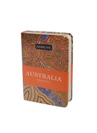 Записная книжка А6 144л "Australia" тв.переплет, нелин.блок, ляссе, карман на форзаце, ART-BLANC