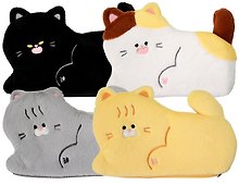 Пенал-косметичка "Котенок" мех., ассорти