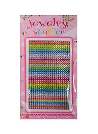 Набор д/творчества Стразы литые для телефона на картонке Jewelry sticker (1461-1/2) (цв. горизонтальные полоски)