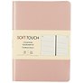 Ежедневник недатированный «Soft Touch» А6, розовое золото, 136 листов, экокожа, Listoff