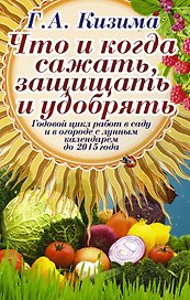 Что и когда сажать, защищать и удобрять. Годовой цикл работ с лунным календарем до 2015 года