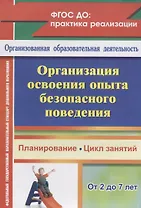 Организация освоения опыта безопасного поведения с детьми 2-7 лет: планирование, цикл занятий