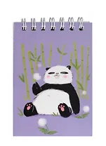 Блокнот А7 60л "Панда" спираль