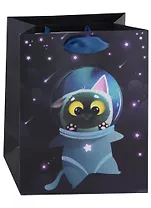 Пакет А5 23*18*10 "Cosmos cats" дет., бум.мат.ламинат