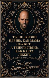 Метафорические карты от Джейсона Стетхэма. 40 карт-мудростей для укрепления пацанского духа