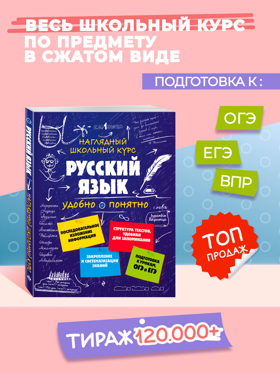 Подготовка к урокам, ОГЭ и ЕГЭ. Русский язык. Наглядный школьный курс
Подготовка к урокам, ОГЭ и ЕГЭ. Русский язык. Наглядный школьный курс