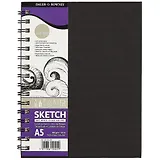 Скетчбук «Simply» на спирали, 54 листа, А5