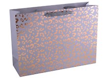 Пакет А3 42*31*12 "Дикая радость" нейтр., бум., тиснение с двух сторон