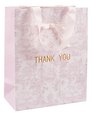 Пакет А4 26*32*12,5 "THANK YOU" жен., тиснение фольгой, бум.мат.ламинат