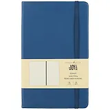 Книга для записей А5 96л тчк. "JOY BOOK. Синий океан" 7БЦ, иск.кожа, тонир.офсет, скругл.углы, ляссе