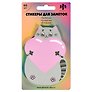 Блок для записей 73*100мм 60л "КОТИК" бумажный, фигурный, инд.уп., европодвес из голограф.картона