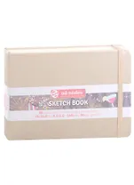 Блокнот для зарисовок 21*15см 80л "Art Creation" 140г/м2, 7БЦ, Белое золото (цвет металлик), Fabriano