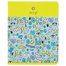 Тетрадь общая «Stickers», 48 листов в клетку, A5 - Be Smart